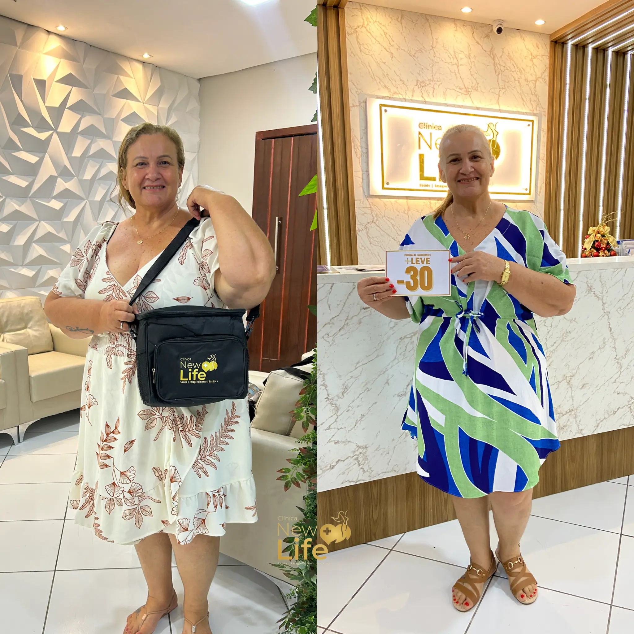 Paciente New Life, resultado do Programa +Leve